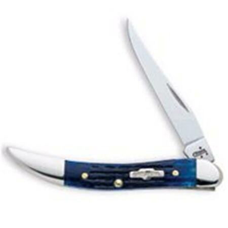 COOKINATOR Pocket Knives 2804 Blue Bone 1 Blade Knife CO106320